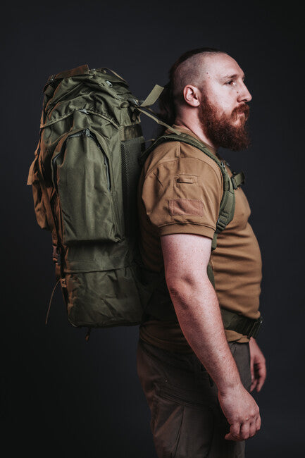 WARAGOD Soldat assault XL рюкзак 65л, чорний