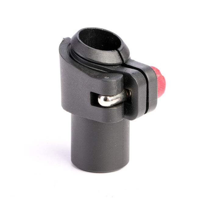 Warp ND FL-14 flip-lock механіка, чорне тіло/чорна пластикова ручка/червона матиця, діаметр 18мм