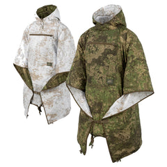Helikon-Tex SWAGMAN ROLL двостороннє пончо, Pencott Wildwood / Snowdrift
