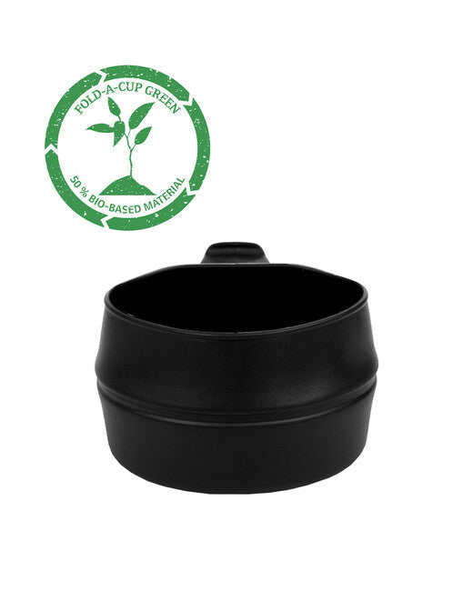 wildo FOLD-A-CUP® складний стакан ECO, чорний, 200 ml
