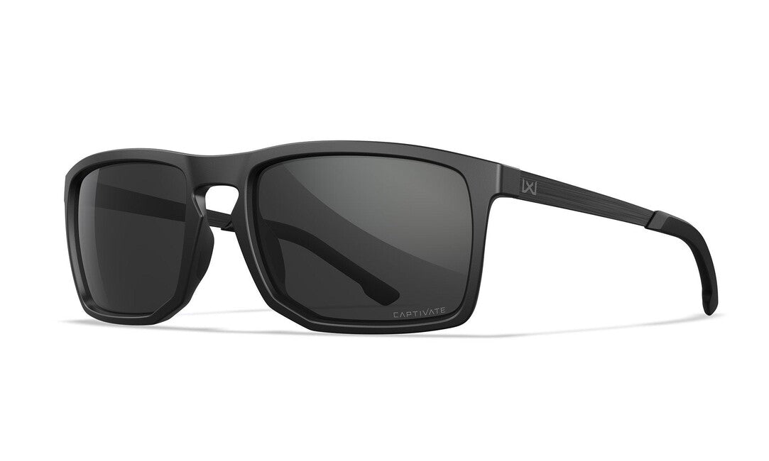 Wiley X Axe сонцезахисні окуляри, Captivate Polarized Сірий/ Матовий Чорний