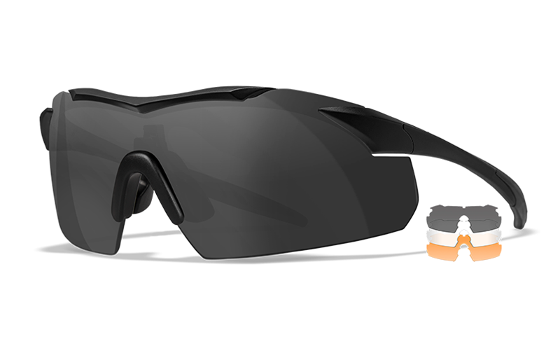 WILEY X VAPOR 2.5 захисні окуляри зі змінювальними лінзами, чорні