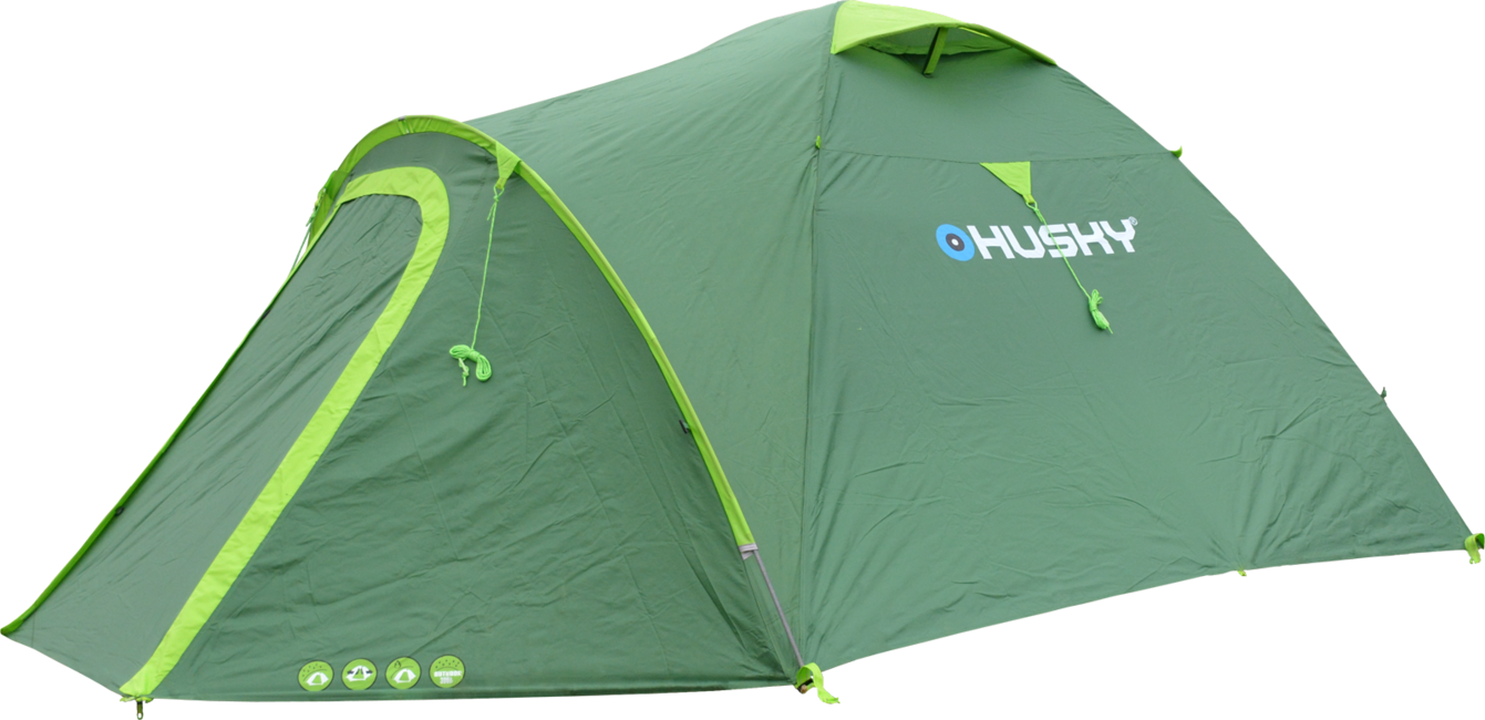 HUSKY Bizon 4 Plus намет outdoor, світло-зелений