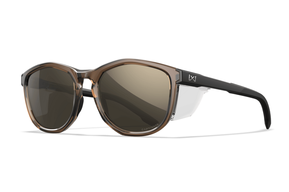 Wiley X Bravo сонцезахисні окуляри, Crystal Tan / CAPTIVATE™ Tungsten