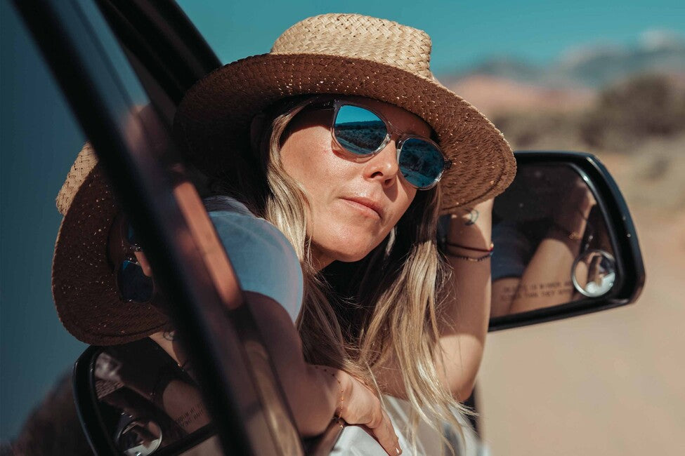 Wiley X Bravo сонцезахисні окуляри, Clear / CAPTIVATE™ Polarized Blue Mirror