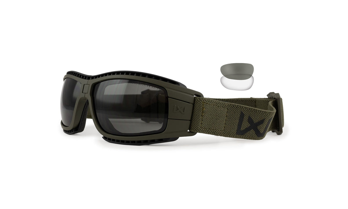 Wiley X Lynx okuliare Grey/Clear, OD green