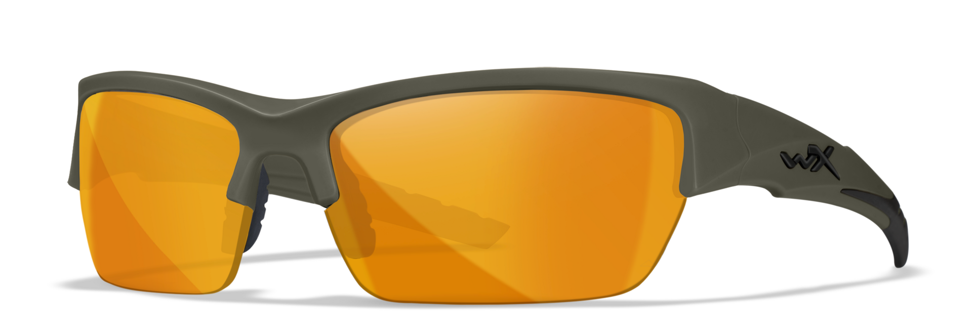 WileyX VALOR 2.5 окуляри, сірі/прозорі/світло-іржаві, зелені