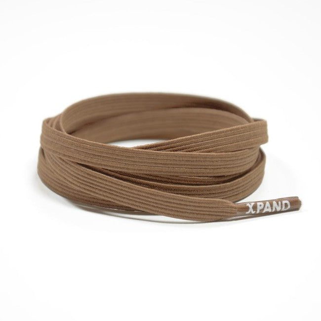 Xpand Elastic еластичні шнурки для взуття, коричневі