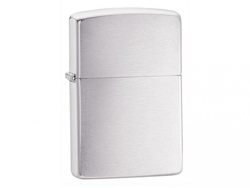 Zippo бензиновий запальничка, матований хром