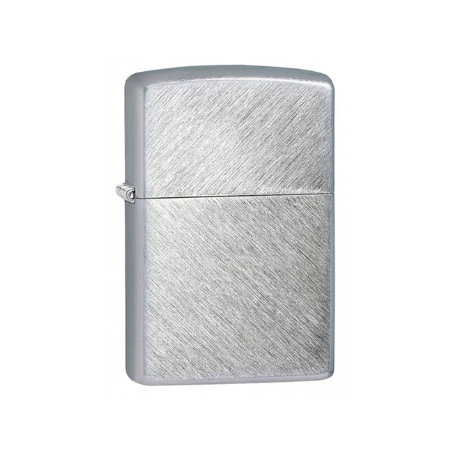 Zippo Herringbone Sweep™ бензиновий запальничка, сріблястий