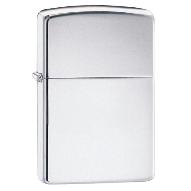Zippo запальничка бензинова, high polish chrome