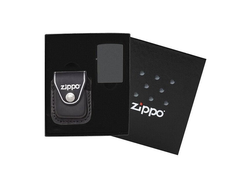 Zippo подарункова коробка з чорним чохлом