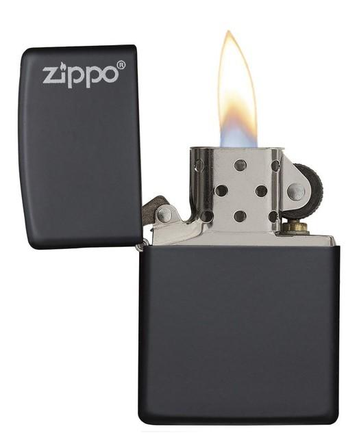 Zippo бензиновая зажигалка, чорна матна