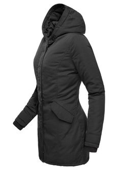 Marikoo Karmaa жіноча зимова куртка з капюшоном, чорна