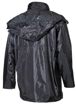 MFH водонепроникна куртка до дощу PVC чорна