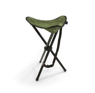 BasicNature Travelchair Стул на трех ножках зеленый стальной