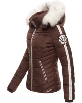 Жіноча зимова куртка з капюшоном Navahoo KHINGAA&#039;S з капюшоном, шоколад