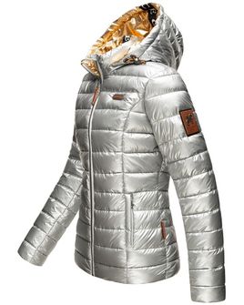 Navahoo Aureliana жіноча зимова куртка з капюшоном, срібляста