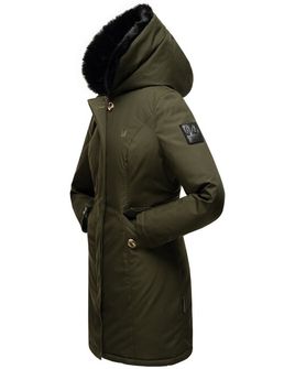 Marikoo KARAMBAA жіноча зимова куртка, оливкова