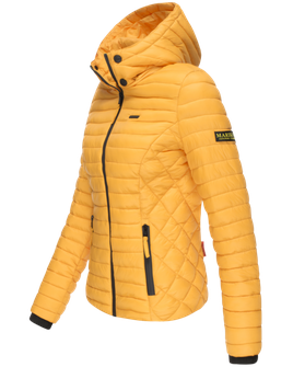 Жіноча перехідна куртка Marikoo Samtpfote з капюшоном, жовта