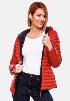 Marikoo ASRAA Жіноча перехідна куртка з капюшоном, червона