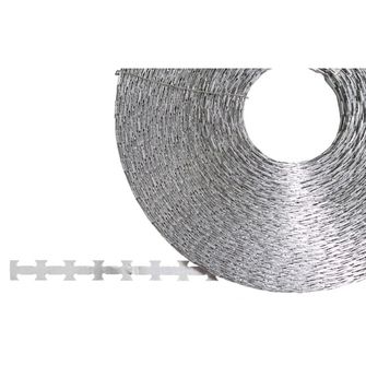MFH Колюча дрітка, металева, 120 м, діаметр котушки 30 см