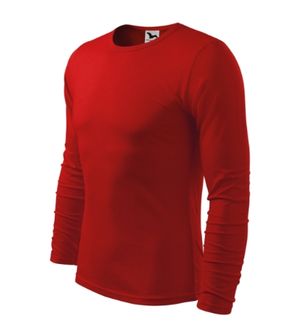 Чоловіча футболка з довгим рукавом Malfini Fit-T LS, червона