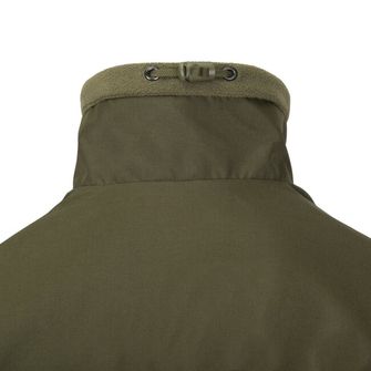 Helikon-Tex Класична армійська флісова куртка з підсиленням оливково-чорна, 300г/м2
