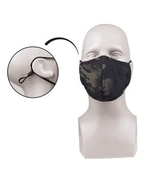 Mil-Tec захисна маска, мультикам чорний