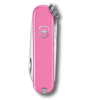 Victorinox Classic SD Colors Cherry Blossom, багатофункціональний ніж, рожевий, 7 функцій, блістер