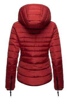 Жіноча зимова куртка Marikoo Amber з капюшоном, криваво-червона