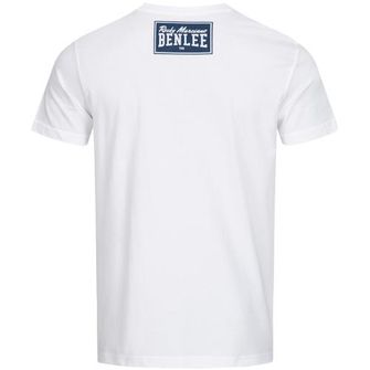 Чоловіча футболка з логотипом BENLEE, біла