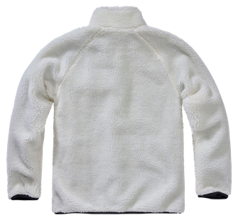 Флісова куртка Brandit Teddyfleece, біла