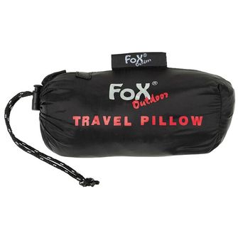 Fox Outdoor Подушка для подорожей, надувна, чорна