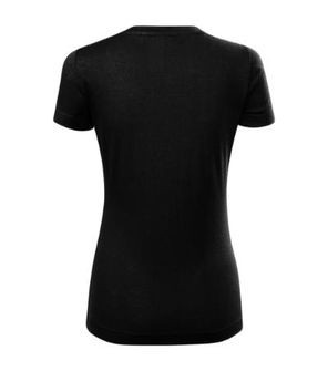Malfini Мерино Райз жіноча коротка футболка, чорна