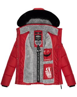 Жіноча зимова куртка Marikoo LOVELEEN, червона