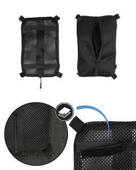 Mil-Tec  Сітчастий організаційний чохол для рюкзака середній, чорний
