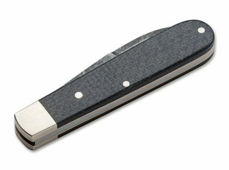 Кишеньковий ніж Böker BARLOW PRIME JUTE 7 см, чорний, Micarta