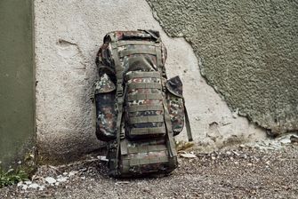 Тактичний рюкзак Brandit Kampfrucksack Molle, чорний 65л