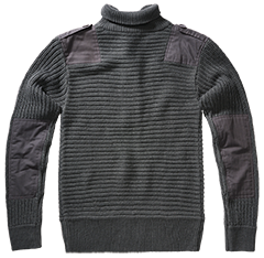 Альпійський пуловер Brandit, антрацит