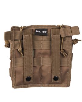 Mil-Tec  Підсумок для магазинів подвійний M4/M16, койот коричневий