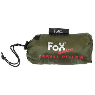 Fox Outdoor Подушка для подорожей, надувна, зелений OD