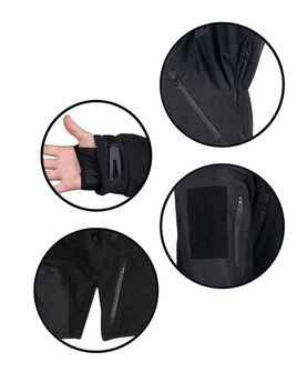 Mil-Tec  флісова куртка Plus, чорна