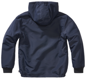 Дитяча куртка-вітровка на блискавці Brandit, темно-синій
