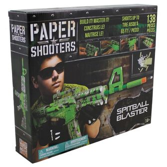 PAPER SHOOTERS Набір складних пістолетів Green Spit