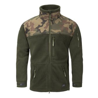 Флісова куртка піхотна Helikon, чорний ліс, 330 г/м2