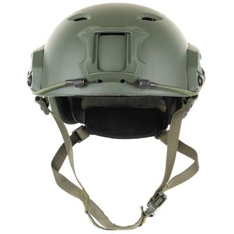 Каска MFH US FAST-paratroopers, ABS-пластик, зелений, OD