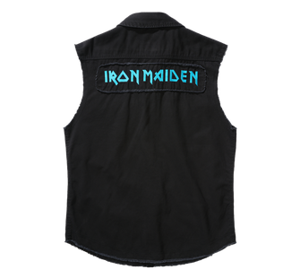 Вінтажна сорочка без рукавів Brandit Iron Maiden FOTD, чорна