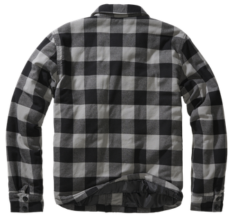 Куртка Brandit Lumber jacket, чорний+вугільний