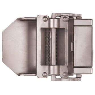 Пряжка для ременя MFH USMC, срібляста, металева, бл. 4 см